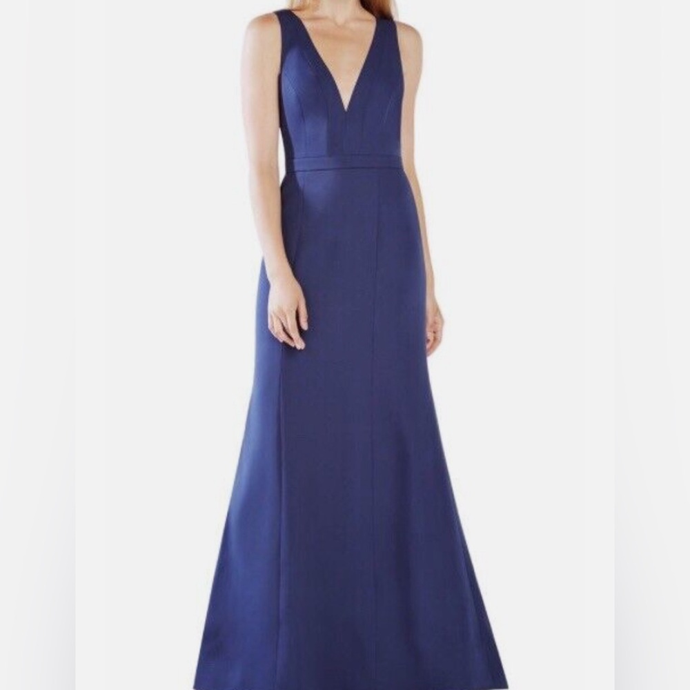 BCBG Navy Gown